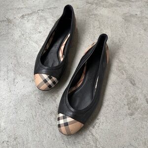 Burberry Nováček leather flats size 39 ballerina